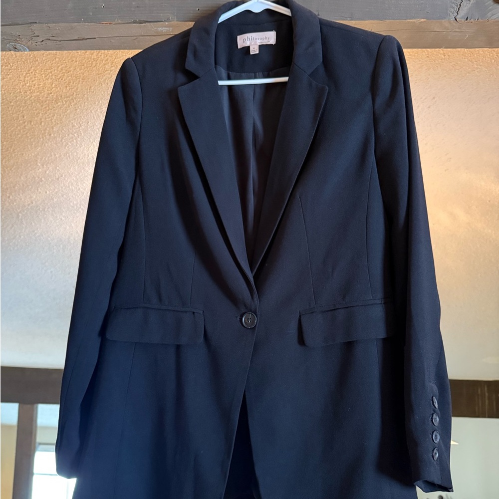 Women's Black Blazer by Philosophy